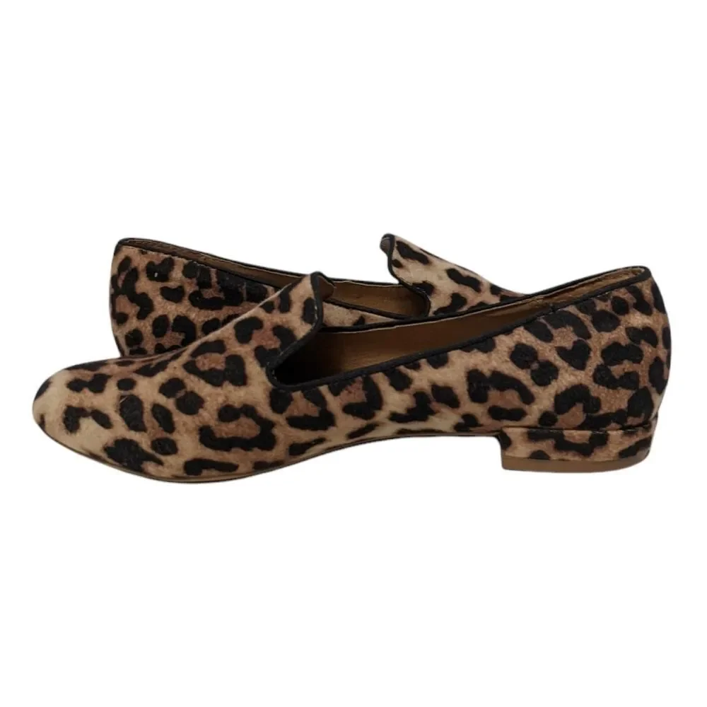 STEVE MADDEN Sol Animal Leopard Print Loafers 7
